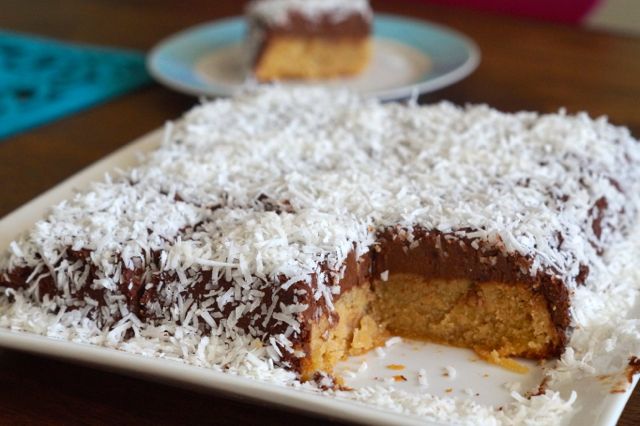 Paleo Lamington Cake | Australia Day Recipes