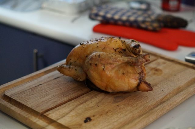 paleo stuffed roast chicken