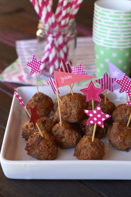 paleo cave kid meatballs_make your party paleo