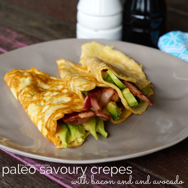 paleo savoury crepes with bacon and avocado2