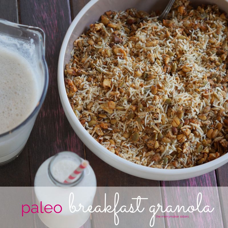 paleo breakfast granola2