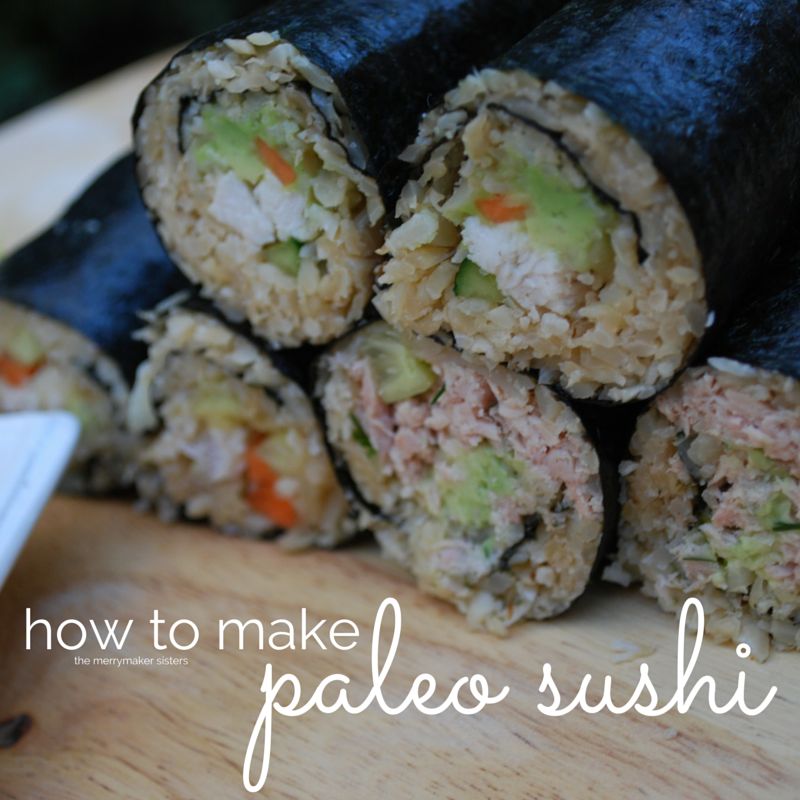how to make paleo sushi