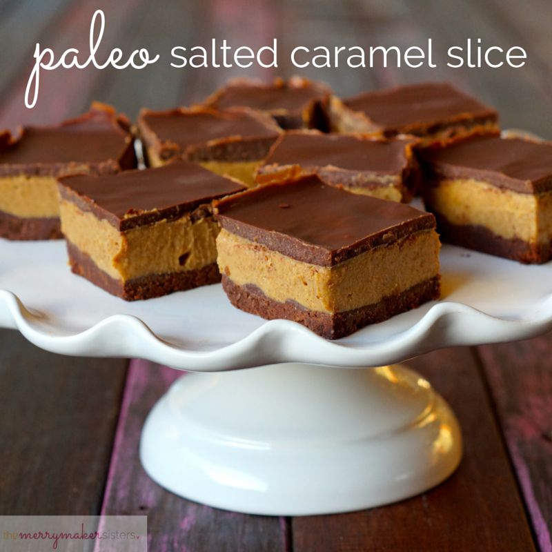 Paleo Salted Choc Caramel Slice Recipe 2