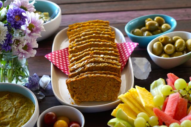 natural real food pumpkin bread