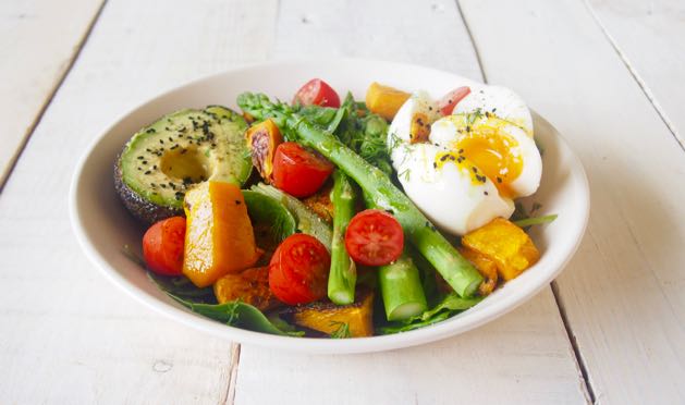 healthy breakfast salad