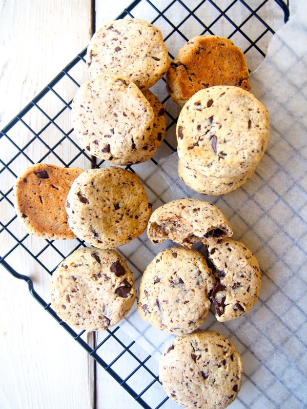 Gluten Free, Low Fructose Choc Chip Cookies.