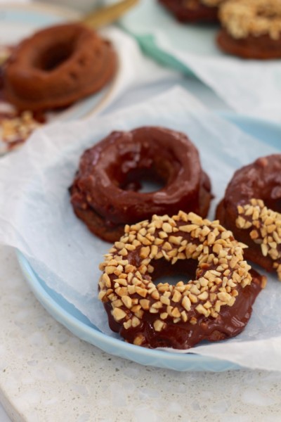 Low carb chocolate doughnuts! OMG these are so yum!