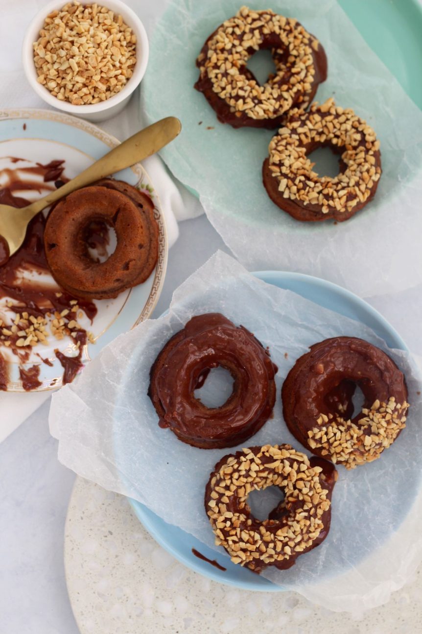 Low carb chocolate doughnuts! OMG these are so yum!
