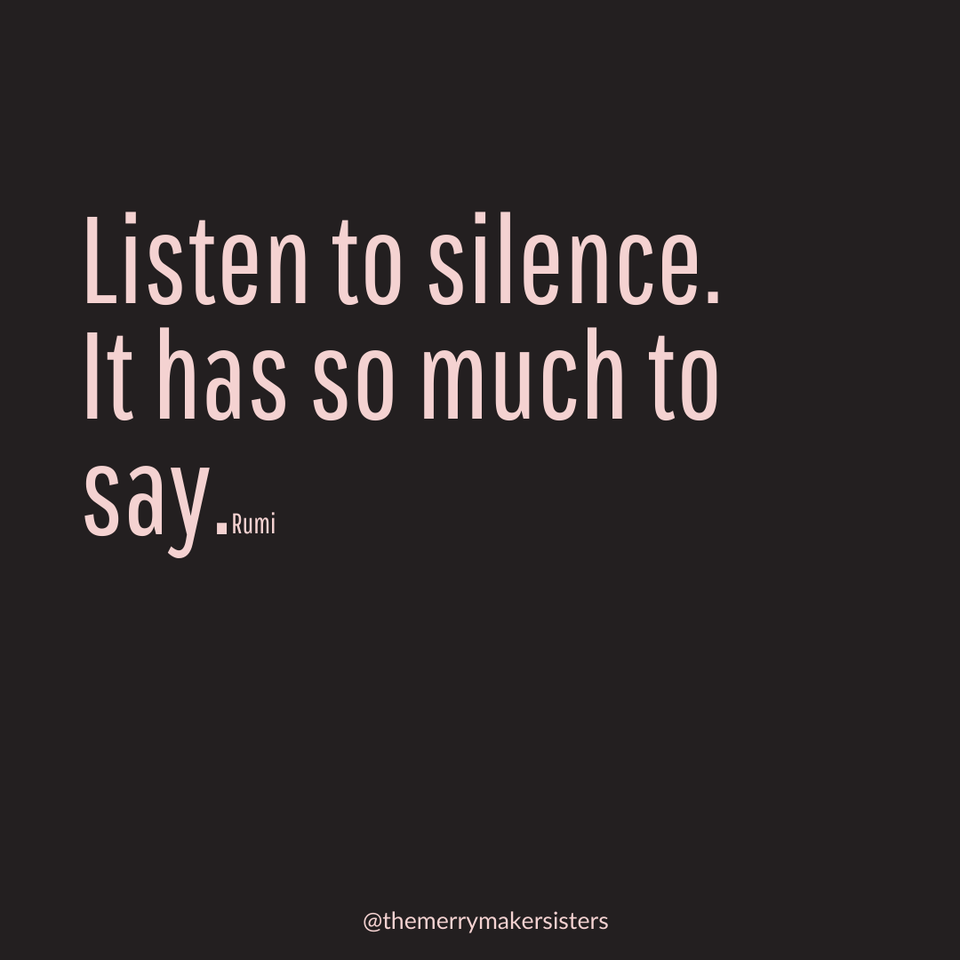 Silence has so much meaning. - Quote