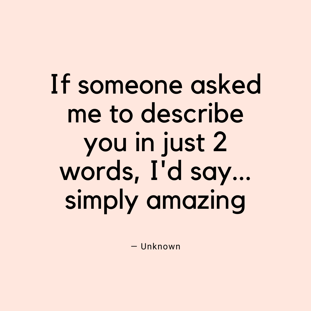 youre amazing quotes