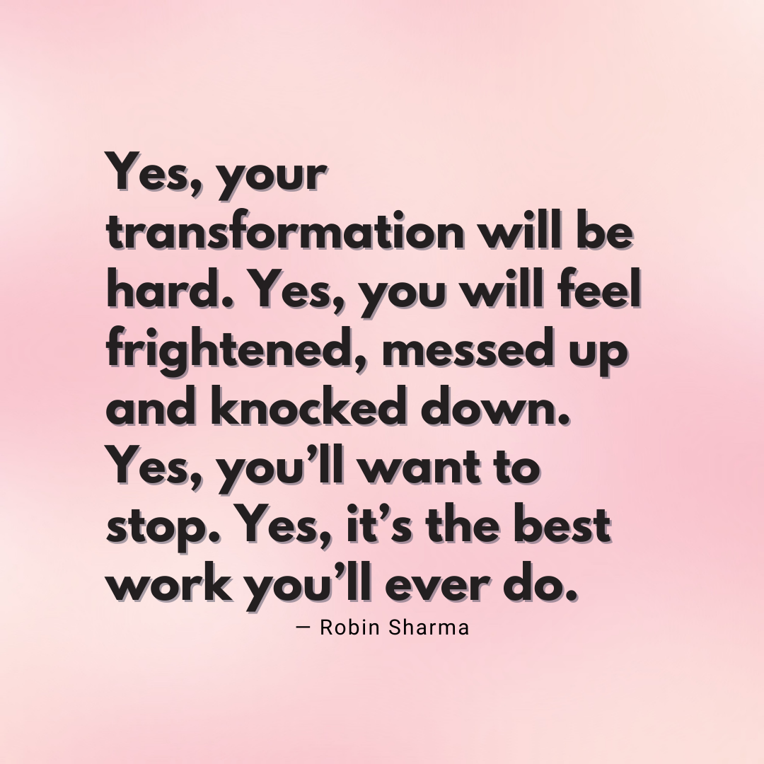 body transformation journey quotes