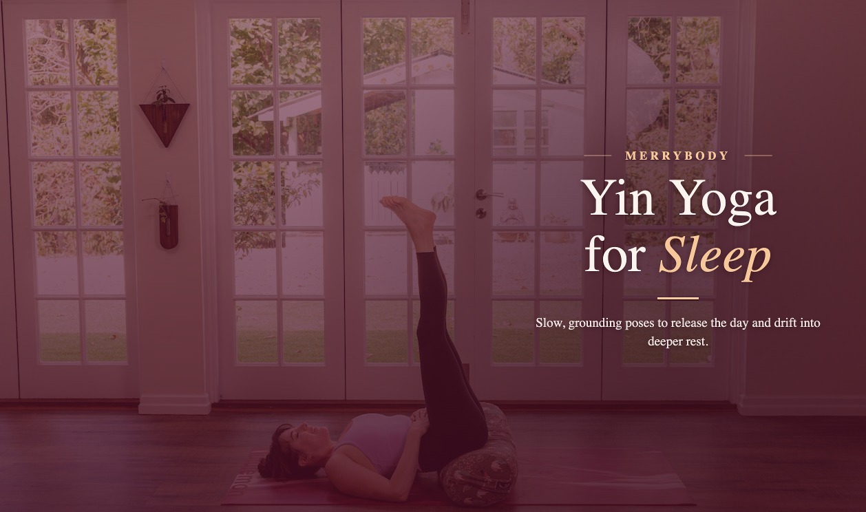Yin Yoga for Sleep